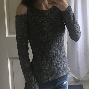 Cold Shoulder Long Sleeve
